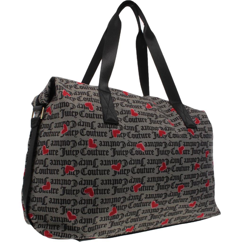 商品Juicy Couture|Juicy Couture Womens Overnighter Durable Convertible Duffle Handbag,价格¥290,第5张图片详细描述