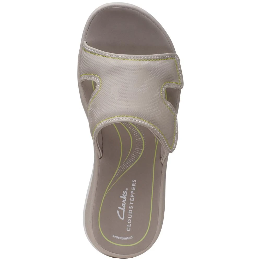商品Clarks|Women's Cloudsteppers Glide Bay Slip-On Sandals,价格¥244,第4张图片详细描述