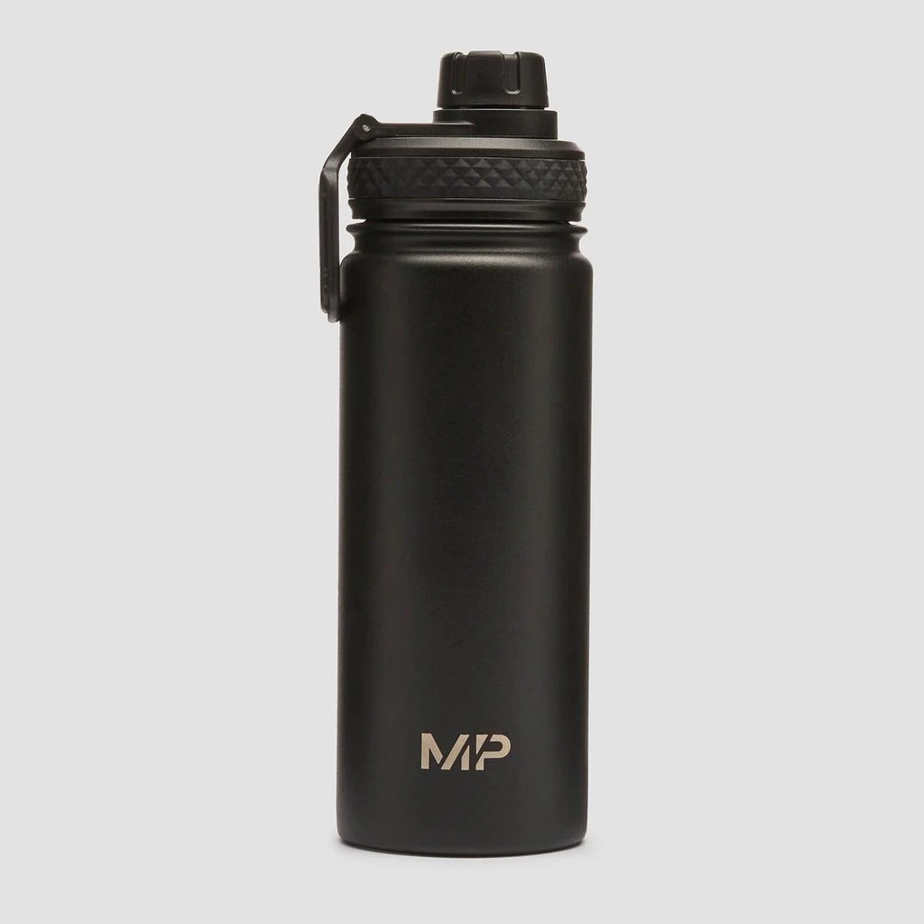 商品Myprotein|MP Medium Metal Water Bottle 500ml - Black,价格¥111,第1张图片