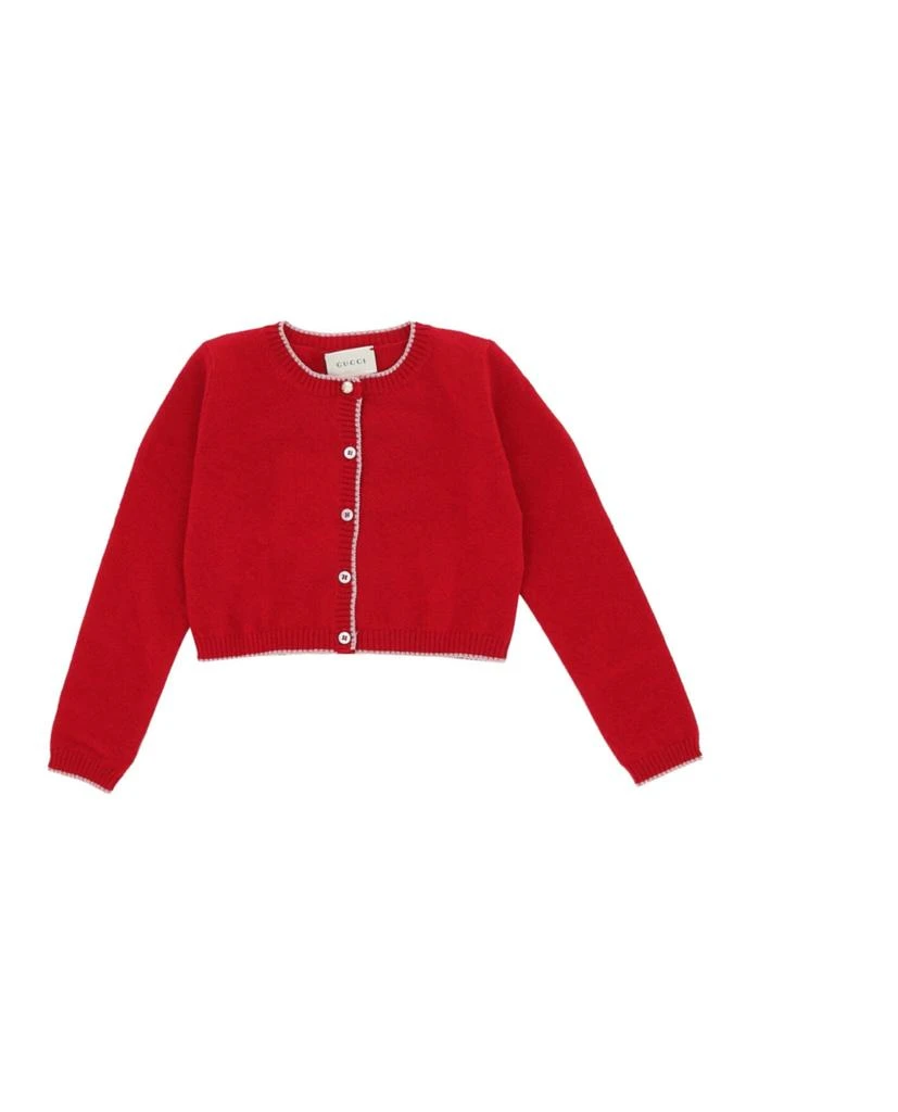 商品Gucci|Kids Button Up Sweater,价格¥810,第1张图片