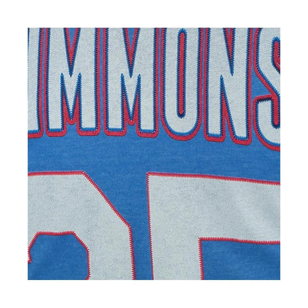 商品Adidas|Women's Ben Simmons Royal Philadelphia 76ers Name and Number T-shirt,价格¥166,第4张图片详细描述