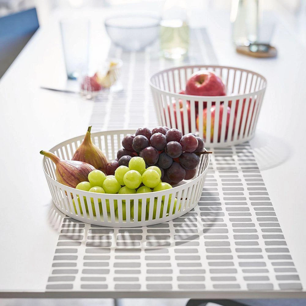 Tower Striped Steel Fruit Basket 商品