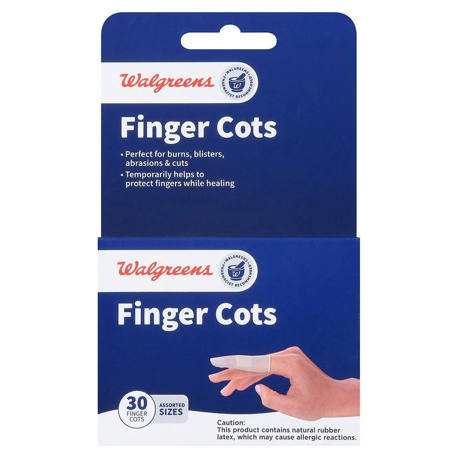 商品Walgreens|Finger Cots Small,价格¥59,第2张图片详细描述