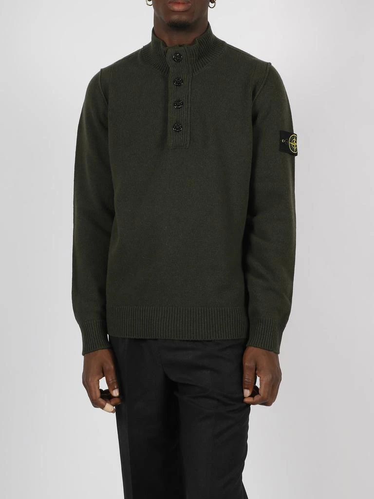 商品Stone Island|Half-zip Knit Pullover,价格¥3083,第2张图片详细描述