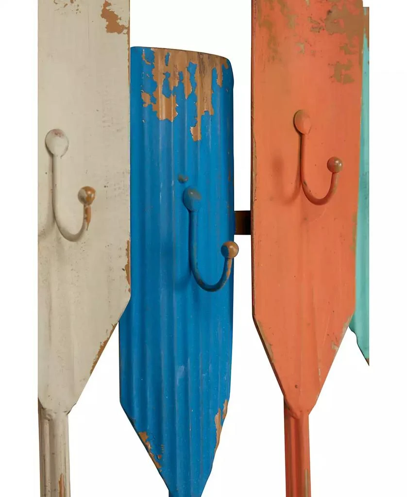 商品Rosemary Lane|Coastal Wall Hook Rack,价格¥855,第4张图片详细描述