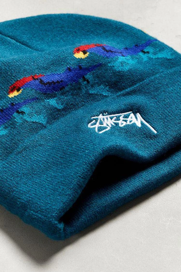 商品STUSSY|Stussy Parrot Cuff Beanie,价格¥152,第3张图片详细描述