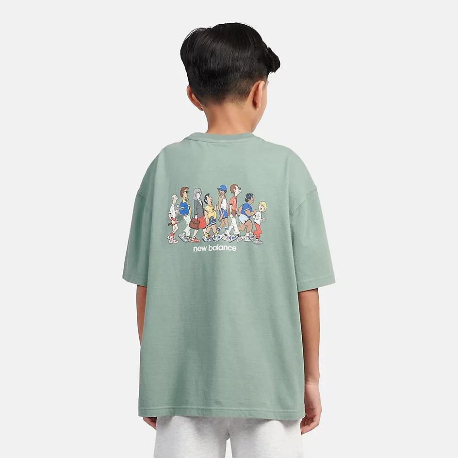 商品New Balance|Back Graphic Queue T-Shirt,价格¥186,第2张图片详细描述