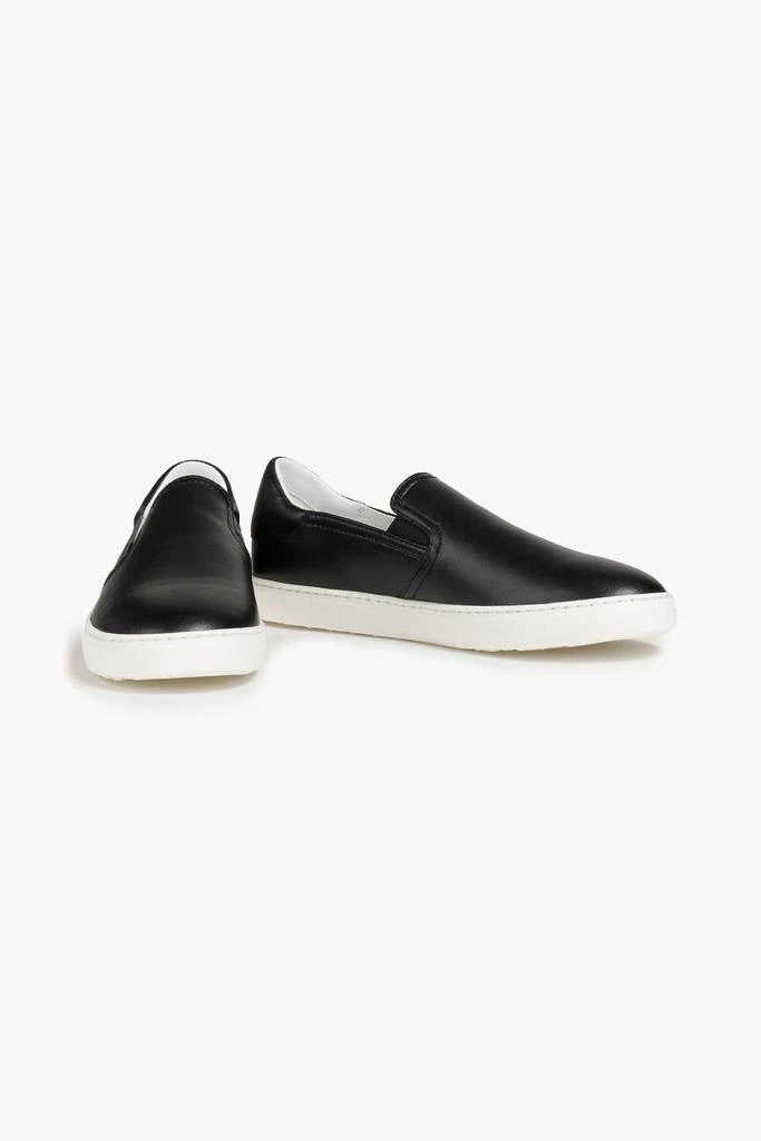 商品Stuart Weitzman|Daryl leather slip-on sneakers,价格¥1110,第2张图片详细描述