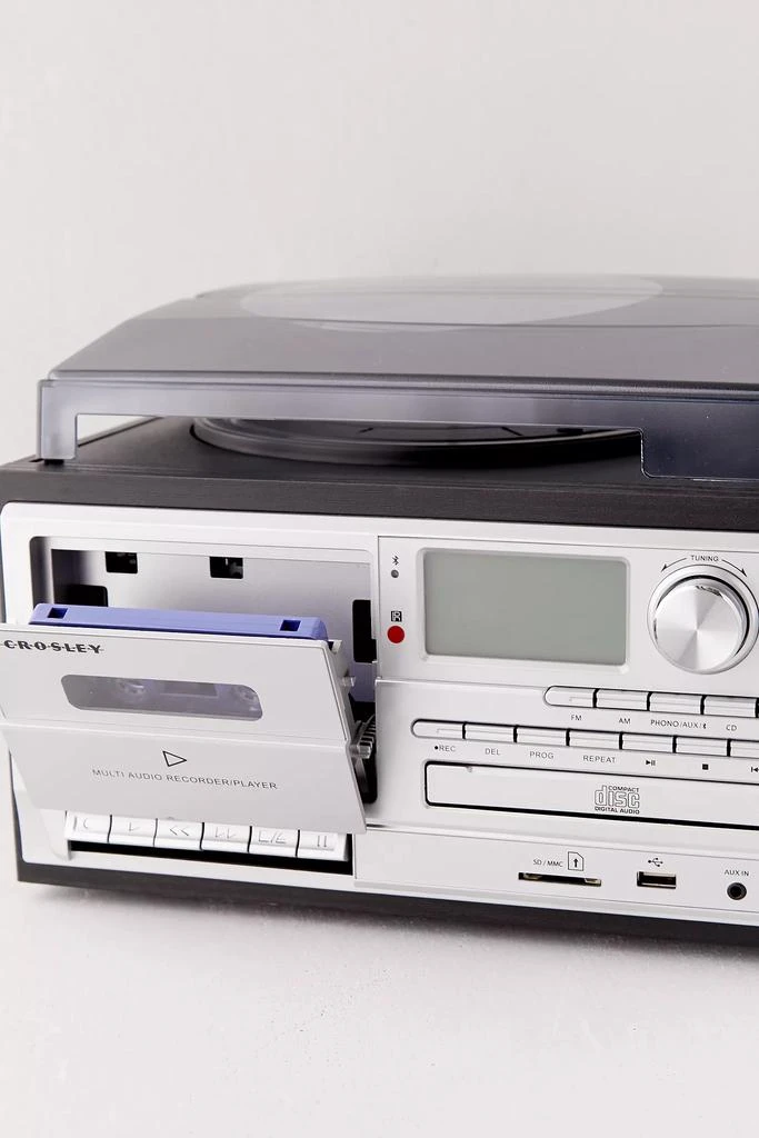Crosley Eclipse Record Player Entertainment Center 商品