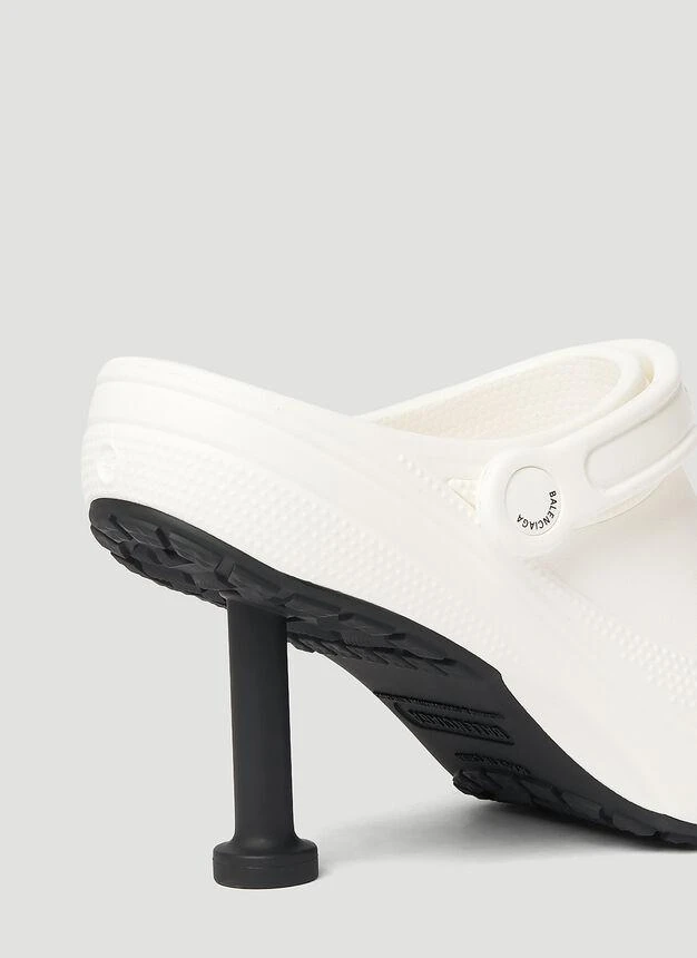 商品Balenciaga|x Crocs Madame Heels in White,价格¥3278,第5张图片详细描述