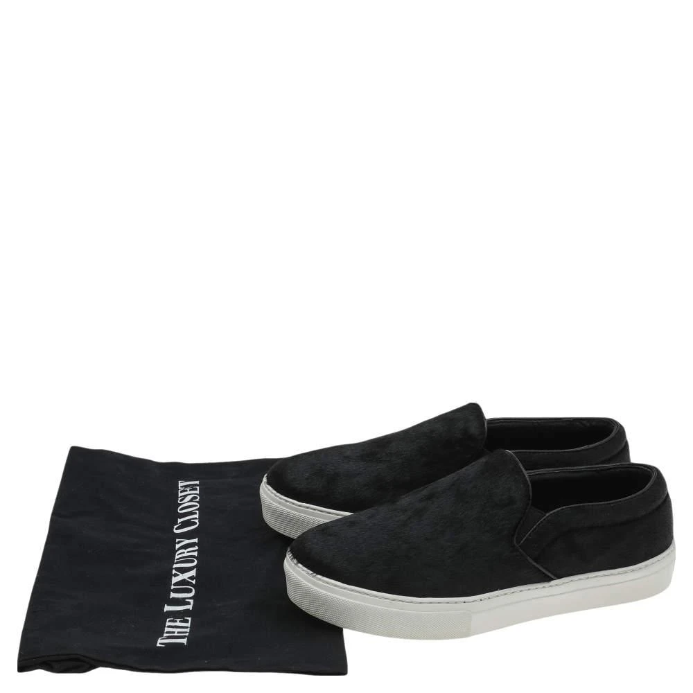 Celine Black Pony Hair Slip On Sneakers Size 40 商品