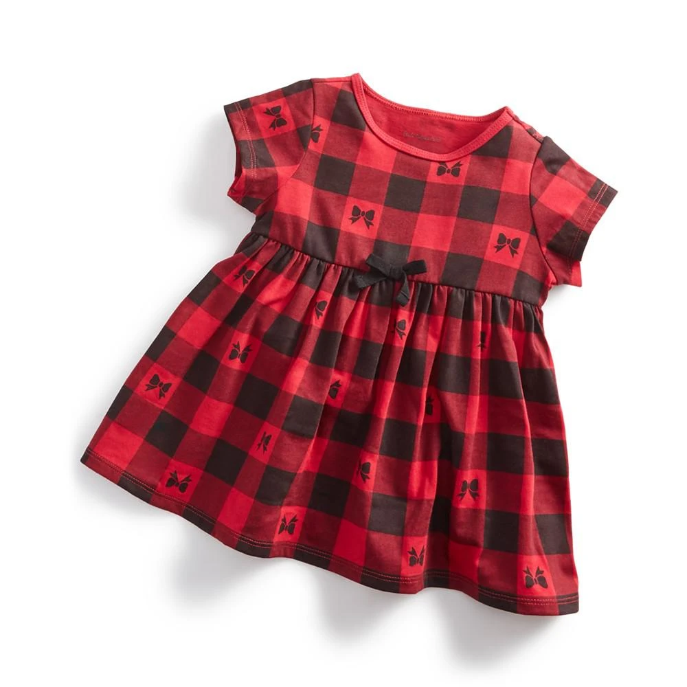 商品First Impressions|Toddler Girls Ribbon Check Tunic, Created for Macy's,价格¥45,第1张图片