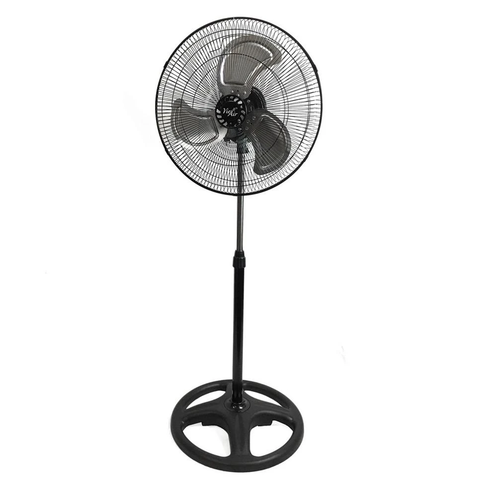 商品VieAir|Vie Air 18" Industrial Heavy Duty Pedestal Oscillating Metal Stand Fan,价格¥523,第1张图片