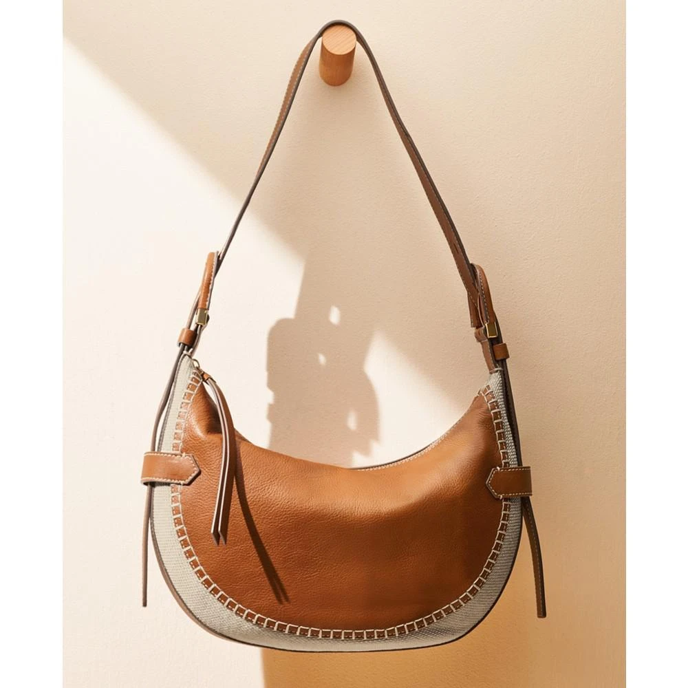 商品Fossil|Harwell Small Hobo Bag,价格¥1324,第5张图片详细描述