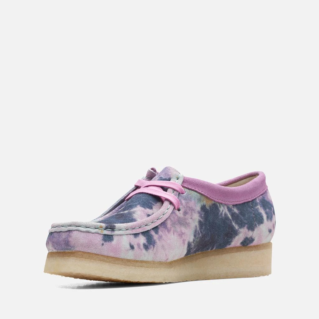 商品Clarks|Clarks Originals Wallabee Tie Dye Suede Shoes,价格¥856,第3张图片详细描述