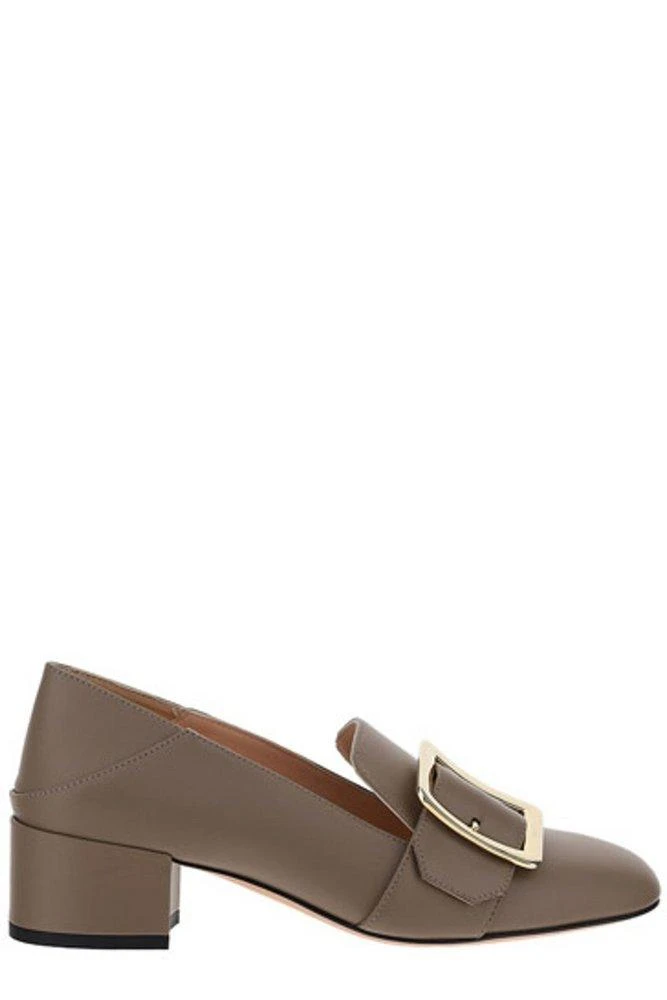 商品Bally|Bally Buckled Round-Toe Pumps,价格¥3055,第1张图片