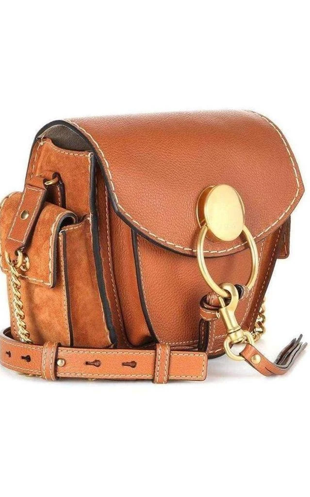 商品Chloé|Jodie Mini Leather Bag Caramel,价格¥14261,第2张图片详细描述