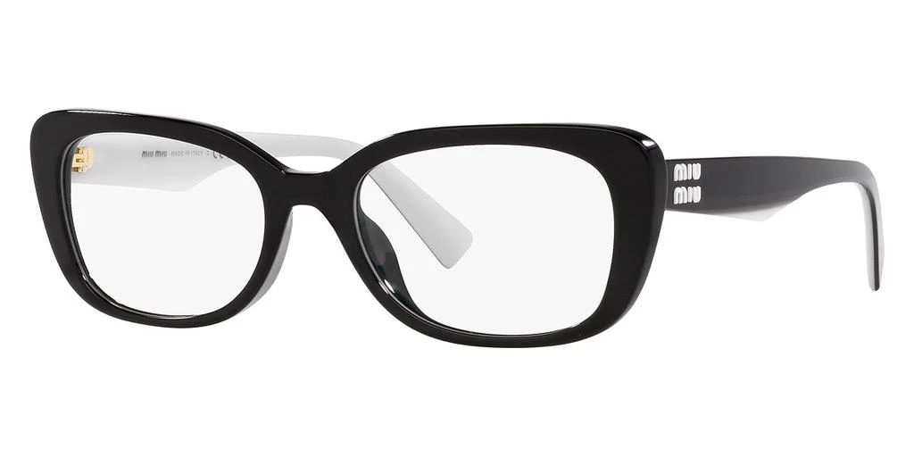 商品Miu Miu|Demo Rectangular Ladies Eyeglasses MU 07VV 10G1O1 55,价格¥974,第1张图片