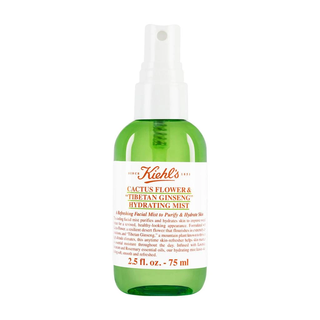商品Kiehl's|Cactus Flower and Tibetan Ginseng Hydrating Mist,价格¥138,第1张图片