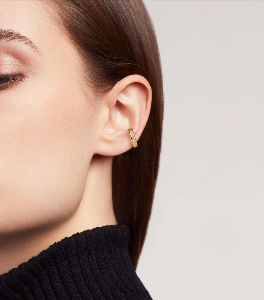 商品Chanel|Yellow Gold and Diamond Coco Crush Single Earring,价格¥20391,第2张图片详细描述