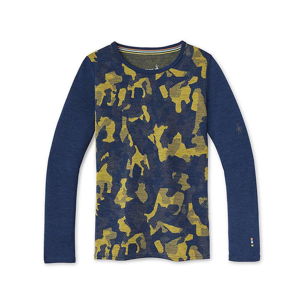 商品SmartWool|Kids' Merino 250 Baselayer Pattern Crew,价格¥257,第1张图片