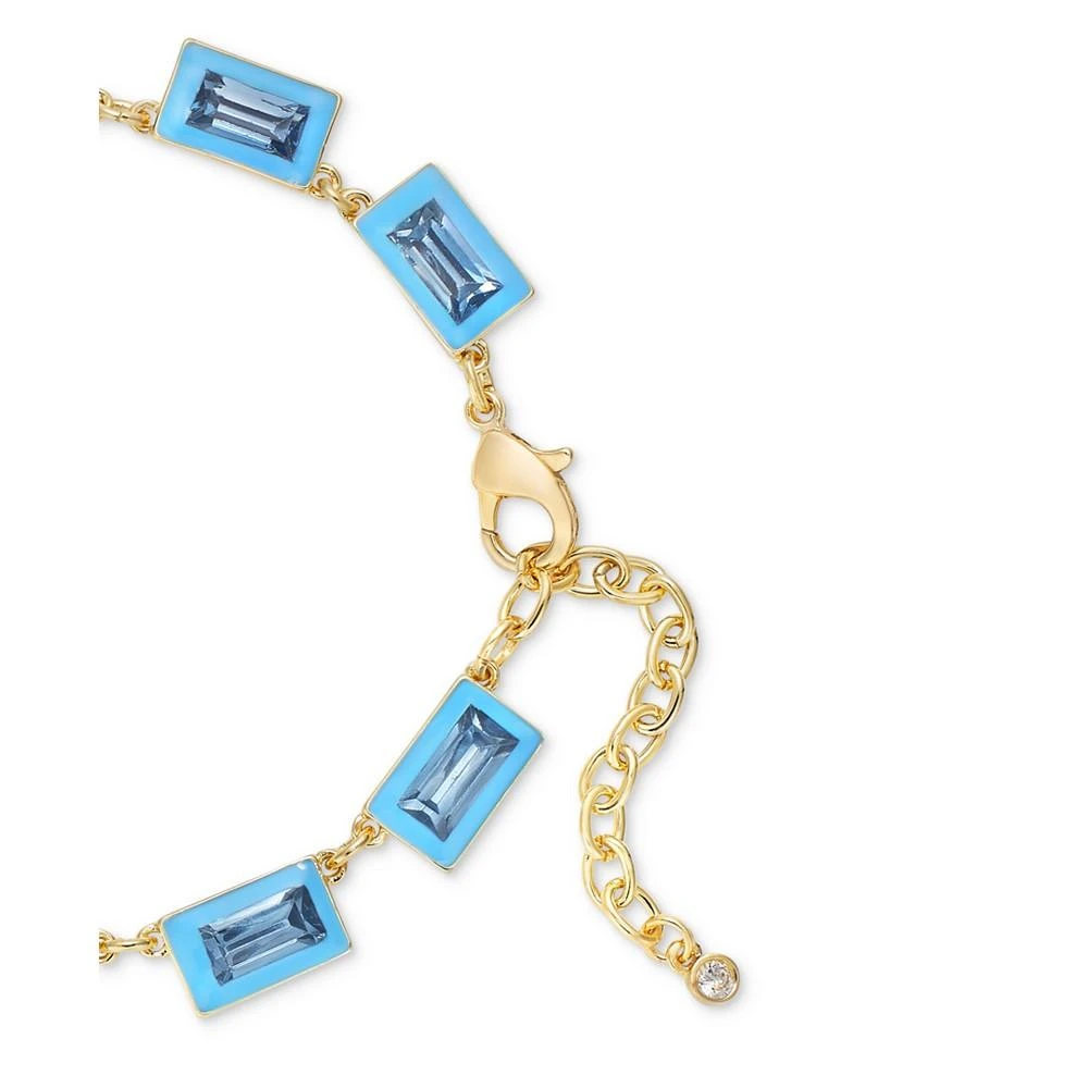 商品On 34th|Gold-Tone Enamel Stone Necklace, 17" + 2" extender, Created for Macy's,价格¥44,第3张图片详细描述