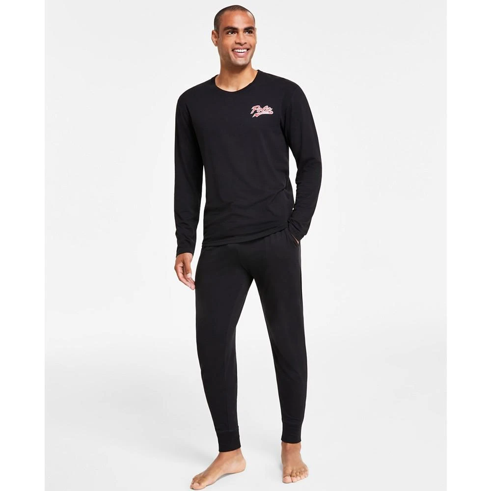 商品Ralph Lauren|Men's Logo Long-Sleeve Crewneck Lounge Top,价格¥200,第4张图片详细描述