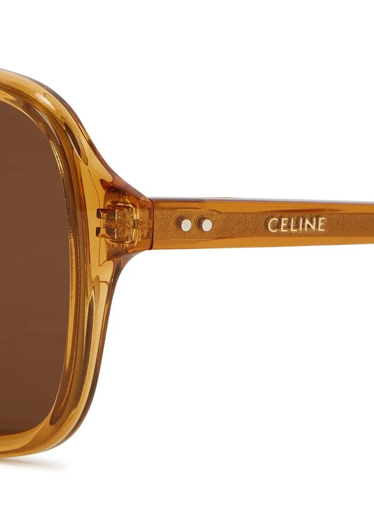 商品Celine|Honey oversized square-frame sunglasses,价格¥2667,第3张图片详细描述