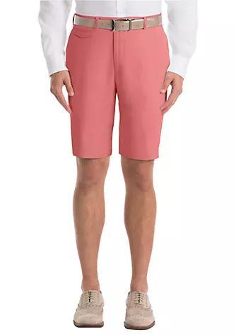 商品Ralph Lauren|Plain Red Linen Shorts,价格¥699,第1张图片