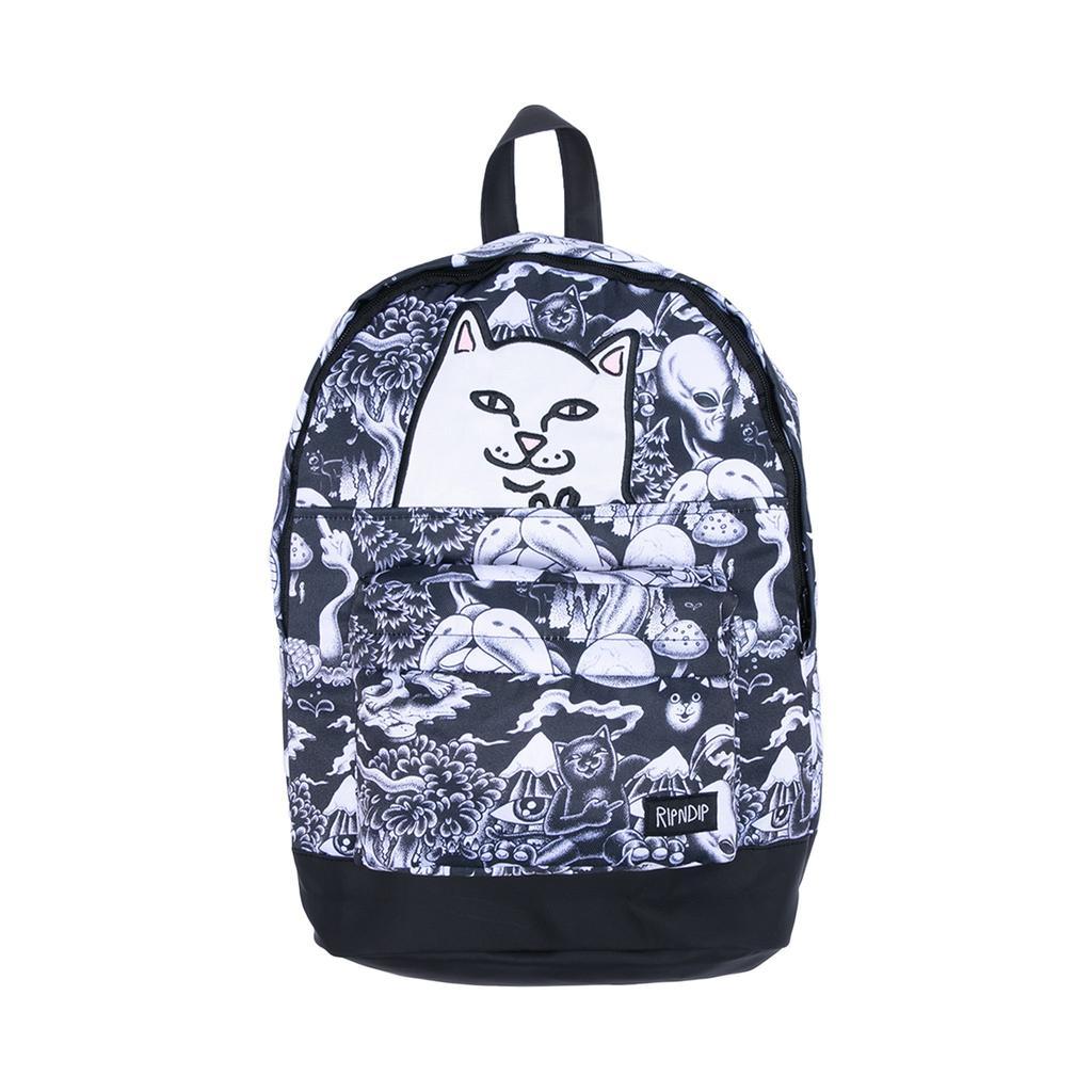 商品RIPNDIP|Dark Twisted Fantasy Backpack (Black/White),价格¥509,第1张图片