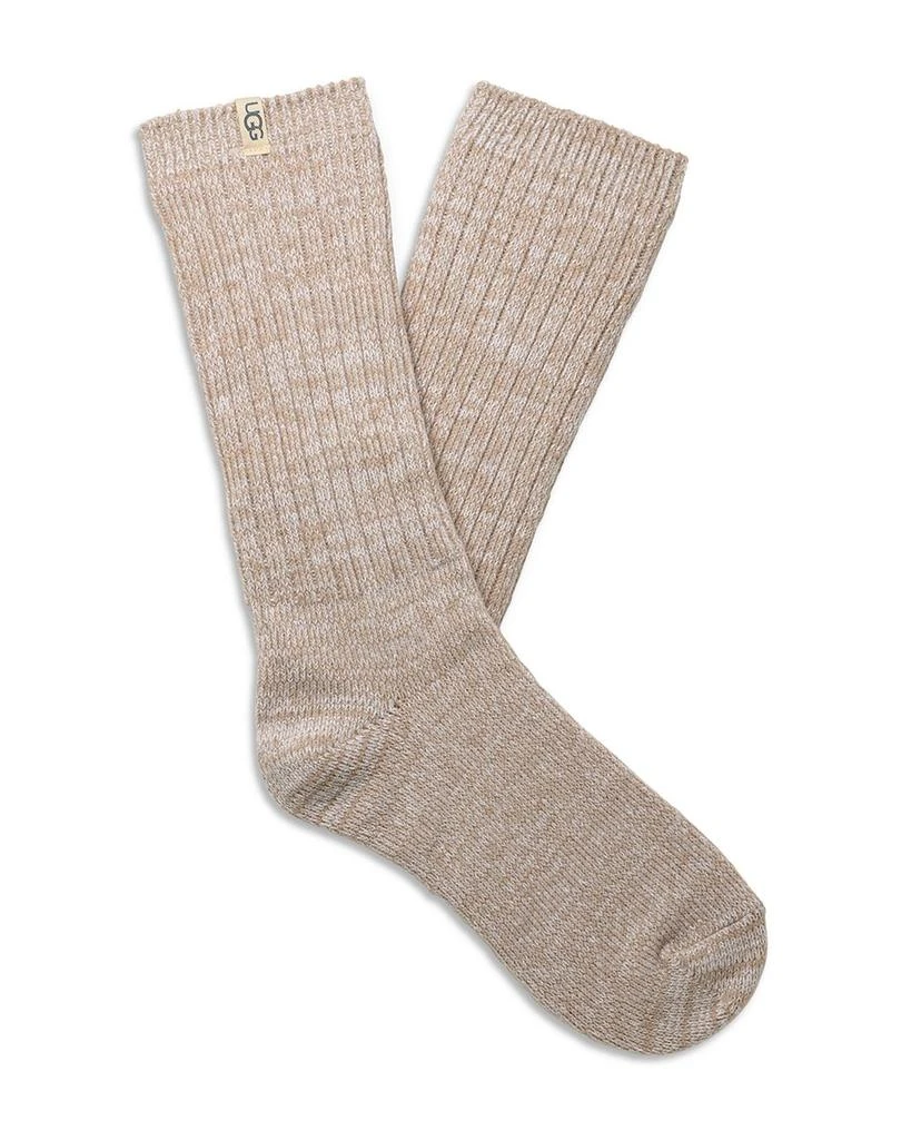 Rib Knit Slouchy Crew Socks, Pack of 3 商品