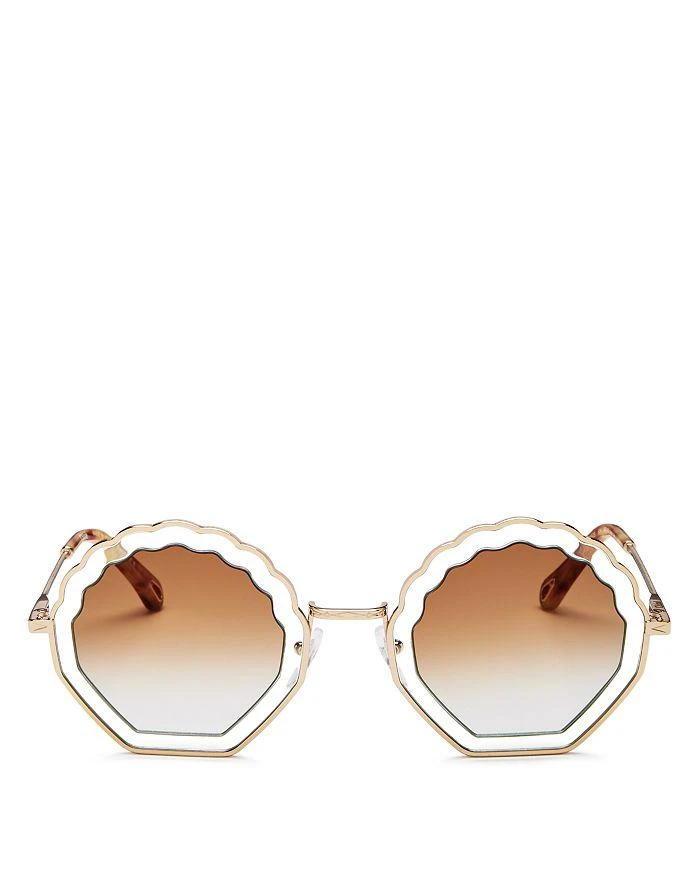 商品Chloé|Women's Tally Octagonal Sunglasses, 53mm,价格¥3139,第1张图片