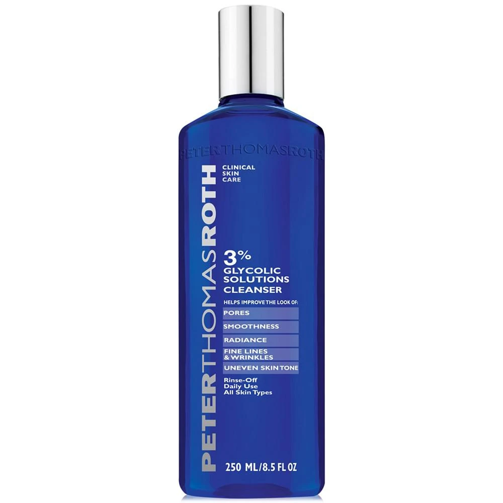 商品Peter Thomas Roth|3% 甘醇酸洁面啫喱 250 ml,价格¥292,第1张图片