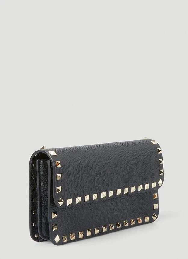 商品Valentino|Rockstud Shoulder Bag in Black,价格¥8151,第3张图片详细描述