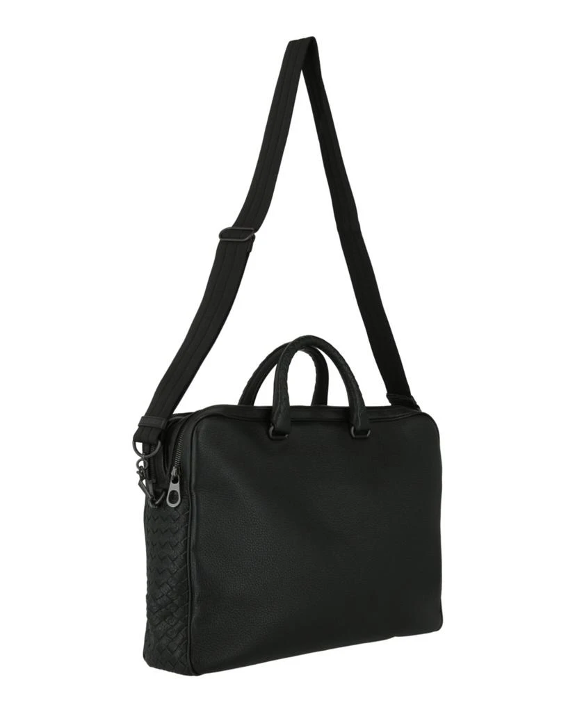 商品Bottega Veneta|Top Handle Leather Briefcase,价格¥12811,第4张图片详细描述