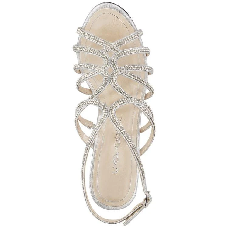 商品Caparros|Helena Strappy Embellished Evening Sandals,价格¥315,第4张图片详细描述