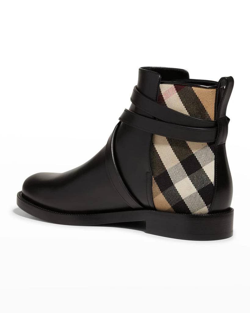 Pryle Equestrian Check Ankle Booties 商品