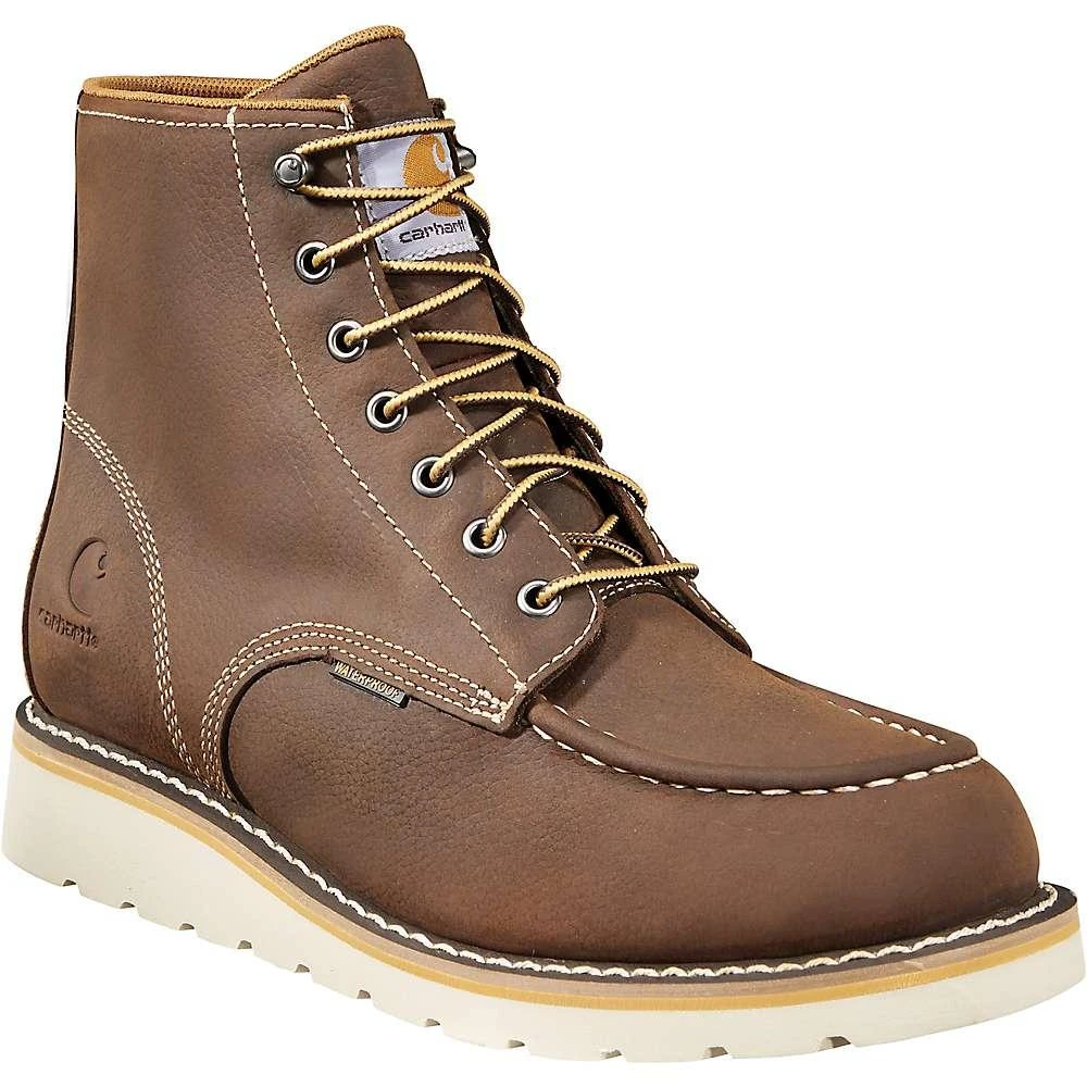 商品Carhartt|Carhartt Men's Wedge 6 Inch Waterproof Boot - Steel Toe,价格¥1432,第1张图片