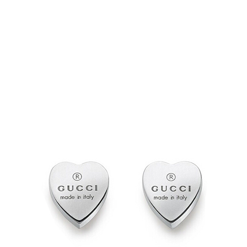 商品Gucci|Gucci 古驰 纯银心形 耳环 YBD22399000100U,价格¥978,第1张图片
