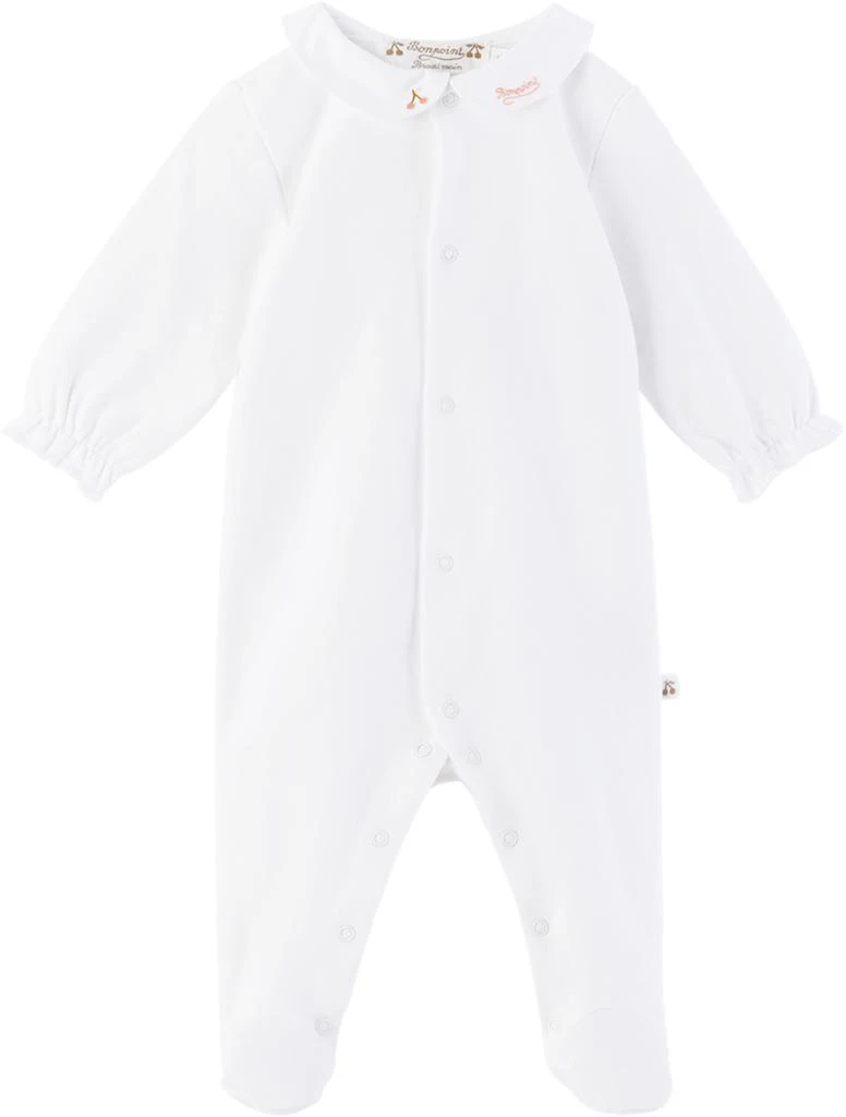 商品Bonpoint|Baby White Tintina Bodysuit,价格¥858,第1张图片