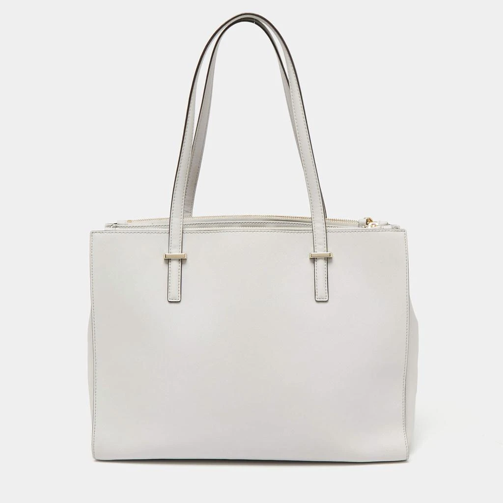 商品[二手商品] Kate Spade|Kate Spade Grey Leather Cedar Street Jensen Tote,价格¥1098,第4张图片详细描述