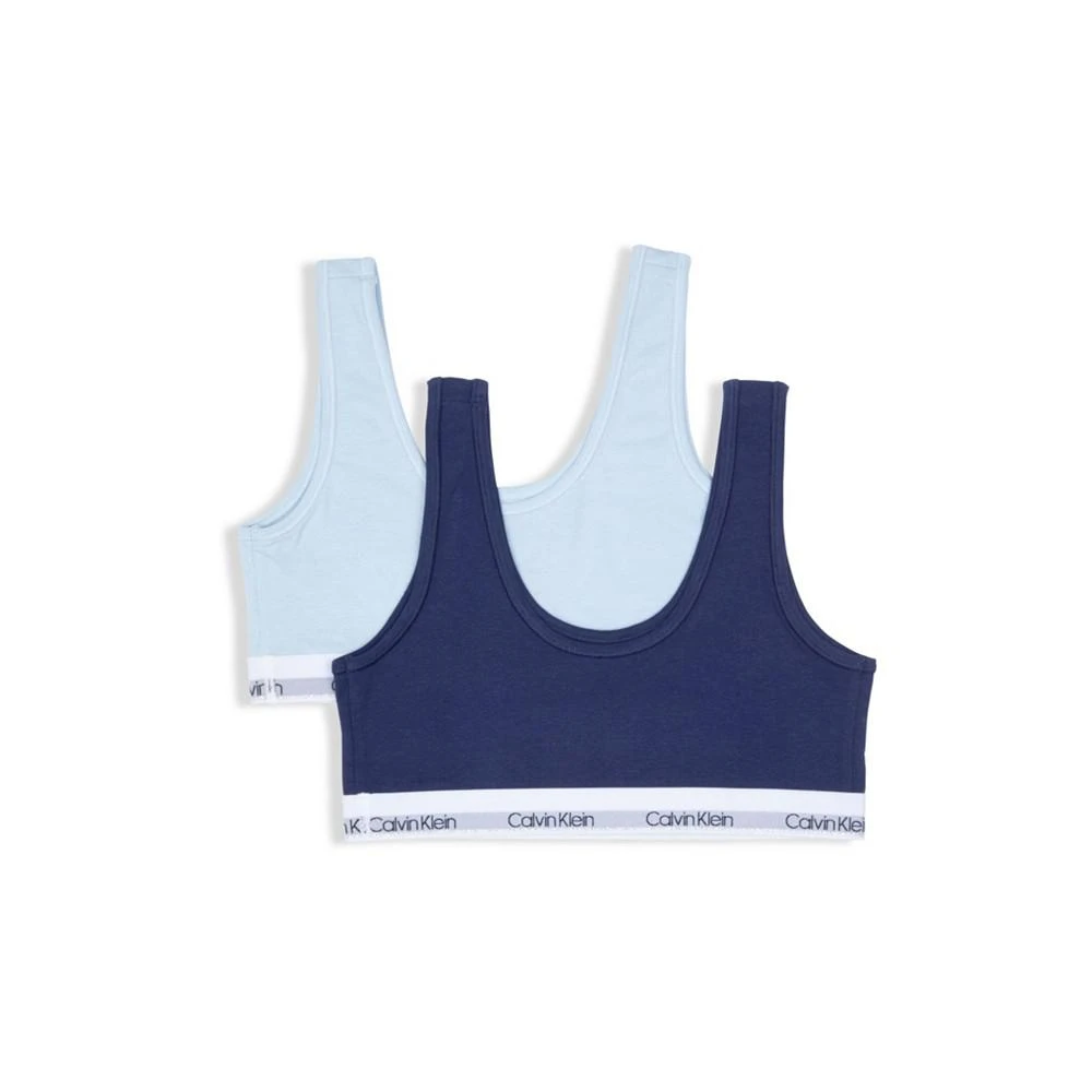 商品Calvin Klein|Big Girls Bralette, Pack of 2,价格¥58,第1张图片