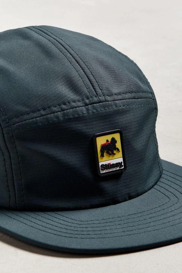 商品STUSSY|Stussy Lion Rubber Patch Camp 5-Panel Hat,价格¥227,第3张图片详细描述