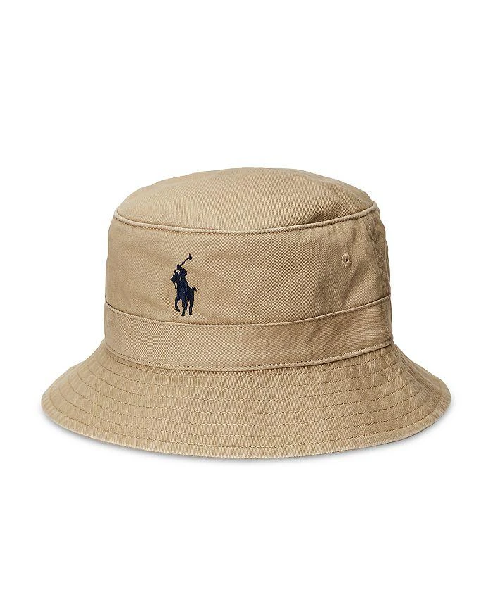 商品Ralph Lauren|Cotton Chino Bucket Hat,价格¥306,第1张图片详细描述