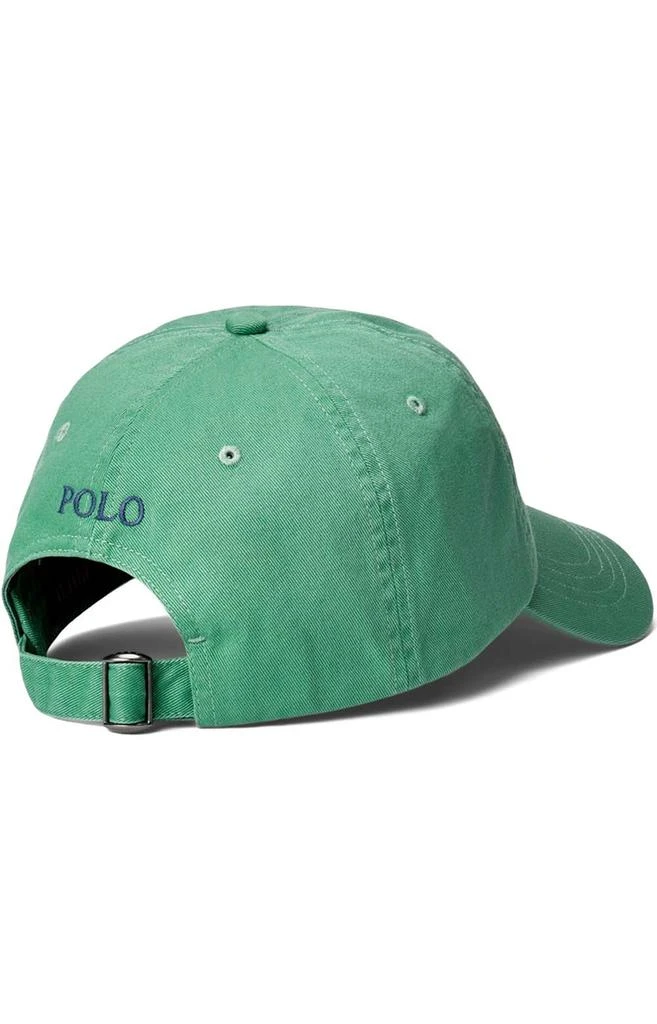 商品Ralph Lauren|Cotton Chino Ball Cap - Raft Green ,价格¥283,第2张图片详细描述