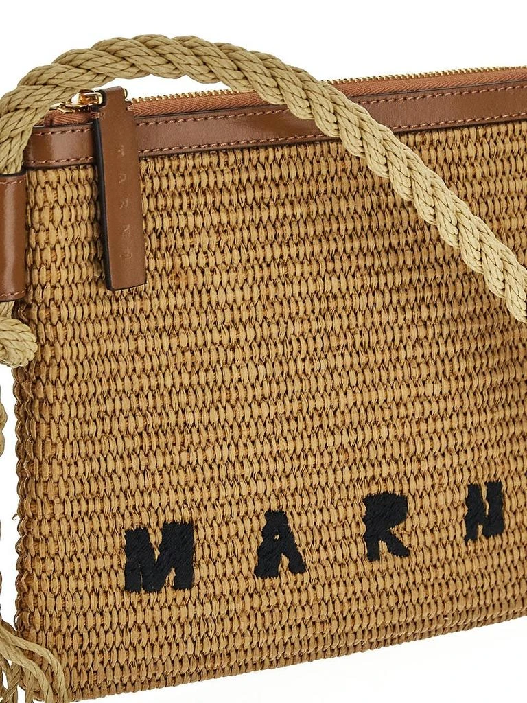 商品Marni|Raffia Effect Crossbody Bag,价格¥3256,第4张图片详细描述