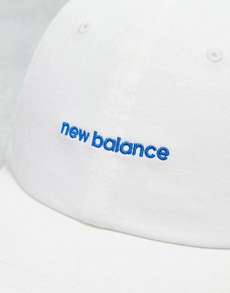 商品New Balance|New Balance linear logo baseball cap in slate,价格¥141,第2张图片详细描述