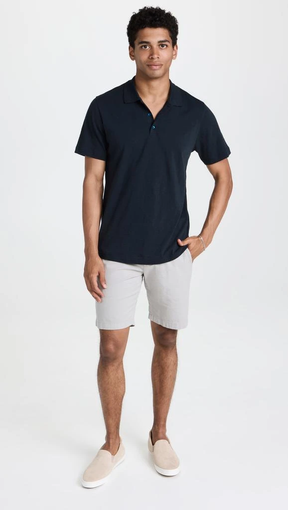 商品Theory|Theory Bron Cosmos Slub Cotton Polo,价格¥690,第5张图片详细描述