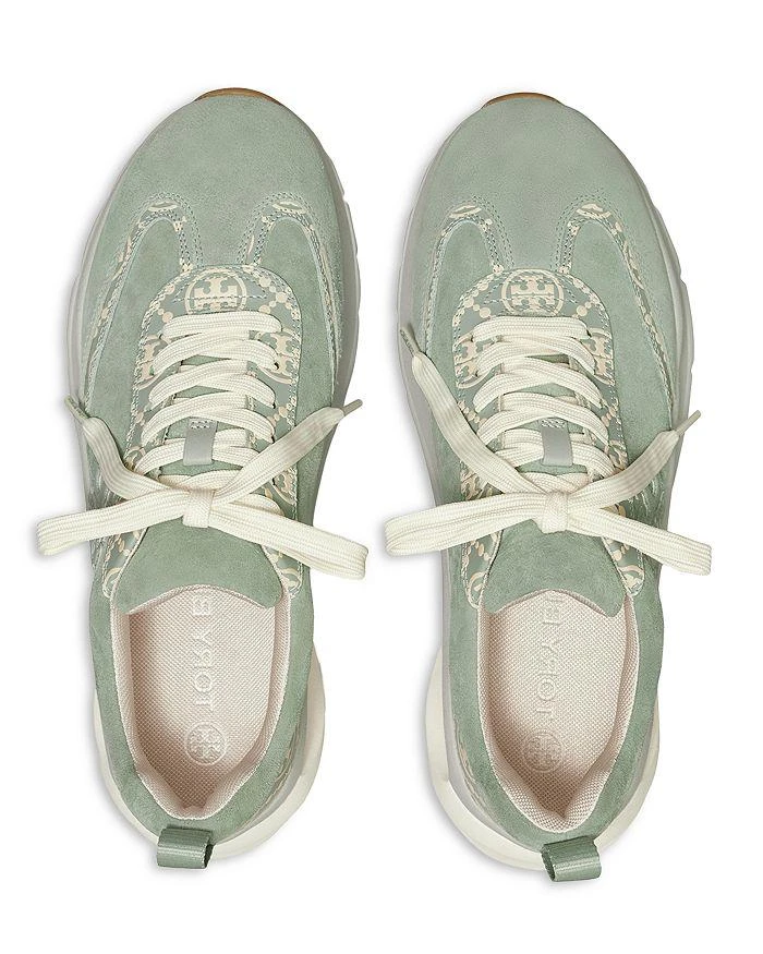 商品Tory Burch|Women's T Monogram Good Luck Trainer Sneakers,价格¥1473,第4张图片详细描述