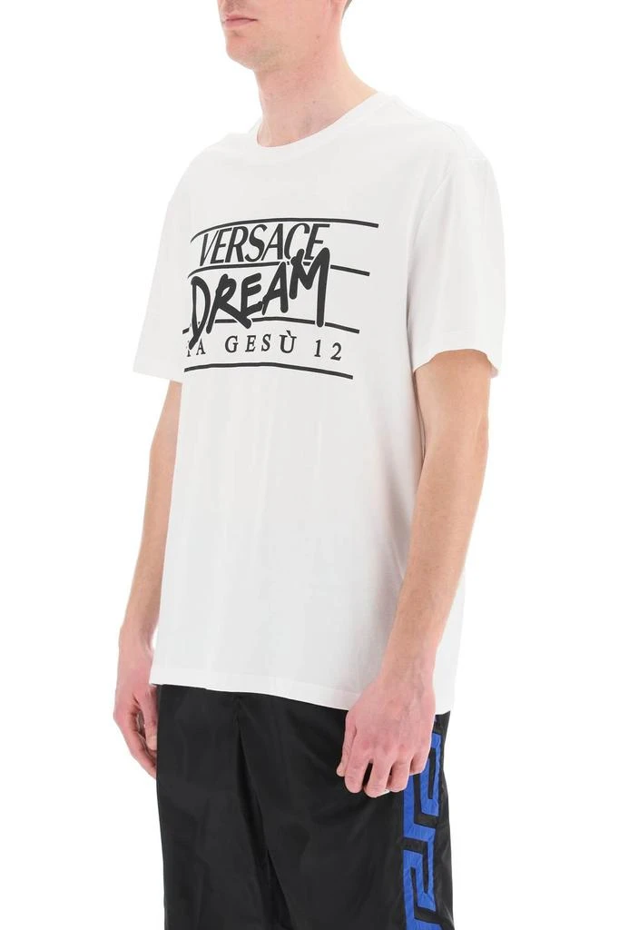 商品Versace|Versace dream logo t-shirt,价格¥1406,第4张图片详细描述